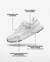 Tenis Escolar Nash Blancos