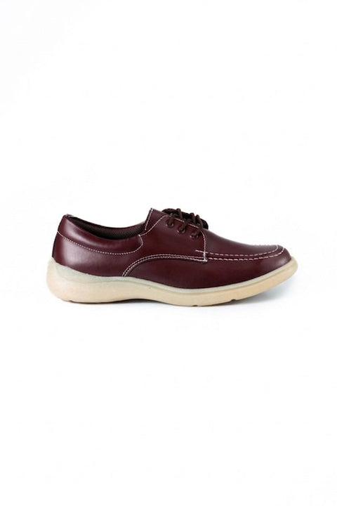 Zapatos Escolares Vinotinto
