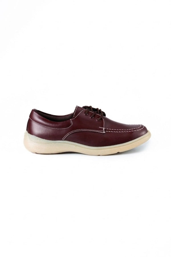 Zapatos Escolares Vinotinto