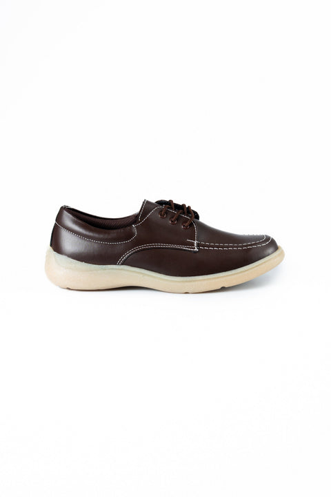 Zapatos Escolares Cafe