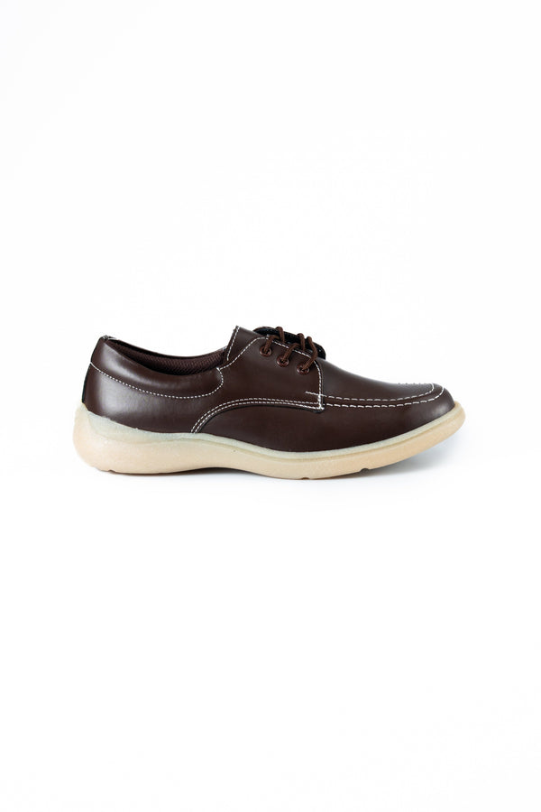Zapatos Escolares Cafe